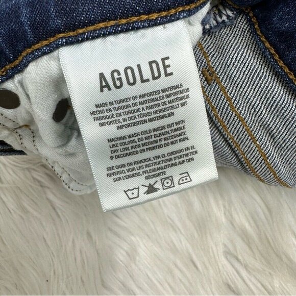 Agolde Women’s Sophie Blue Skinny‎ Leg Designer Luxury Jeans W28/L28 - Picture 6 of 13